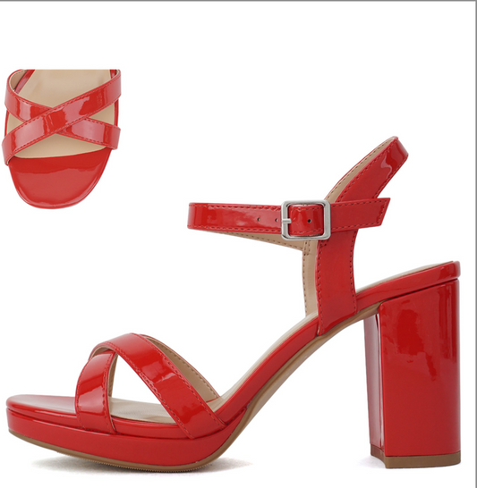Martel Lipstick Red Dress Shoe 25