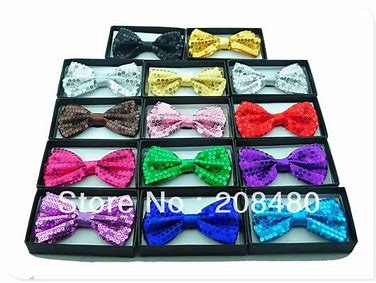 BOW TIES SEQUIN & PLAIN